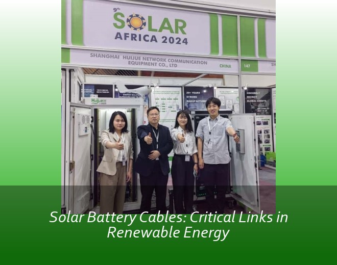 Solar Battery Cables: Critical Links in Renewable Energy