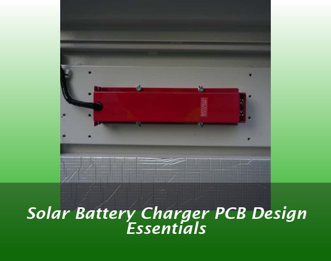 Solar Battery Charger PCB Design Essentials