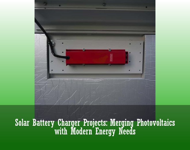 Solar Battery Charger Projects: Merging Photovoltaics with Modern Energy Needs
