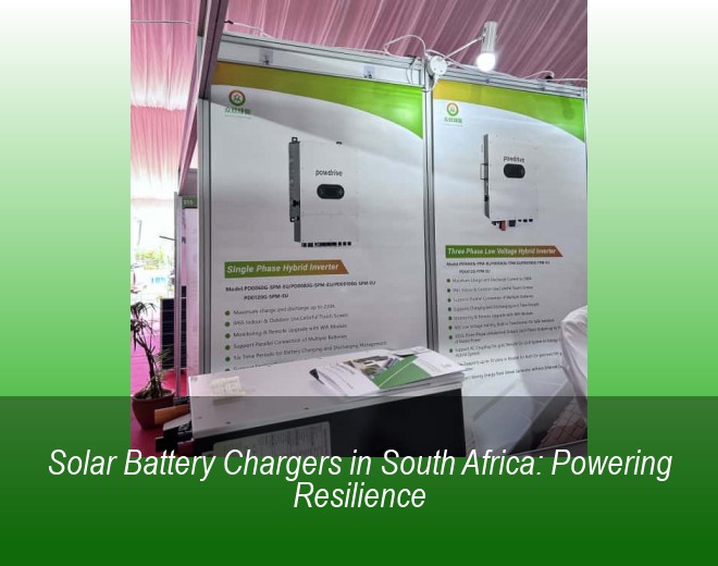 Solar Battery Chargers in South Africa: Powering Resilience
