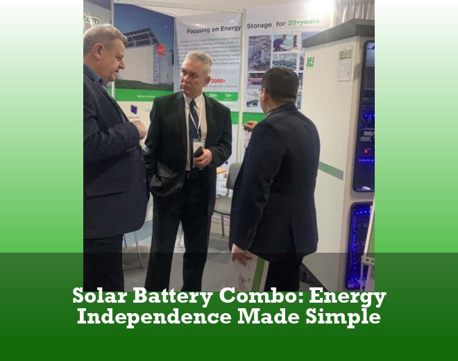 Solar Battery Combo: Energy Independence Made Simple