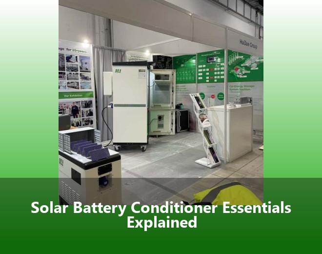 Solar Battery Conditioner Essentials Explained