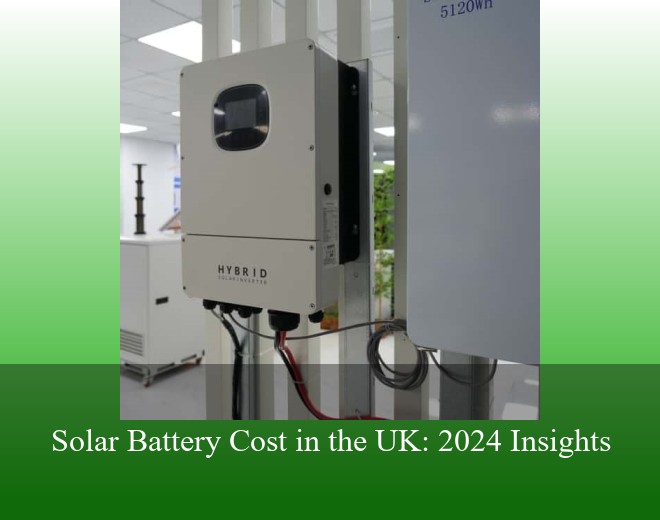 Solar Battery Cost in the UK: 2024 Insights