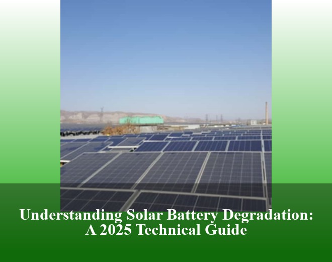 Understanding Solar Battery Degradation: A 2025 Technical Guide