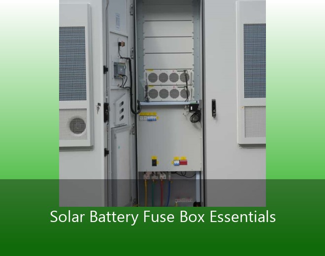 Solar Battery Fuse Box Essentials