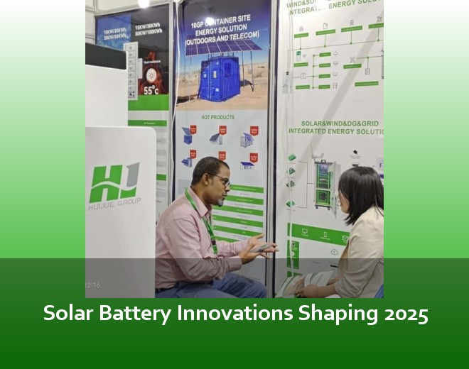 Solar Battery Innovations Shaping 2025