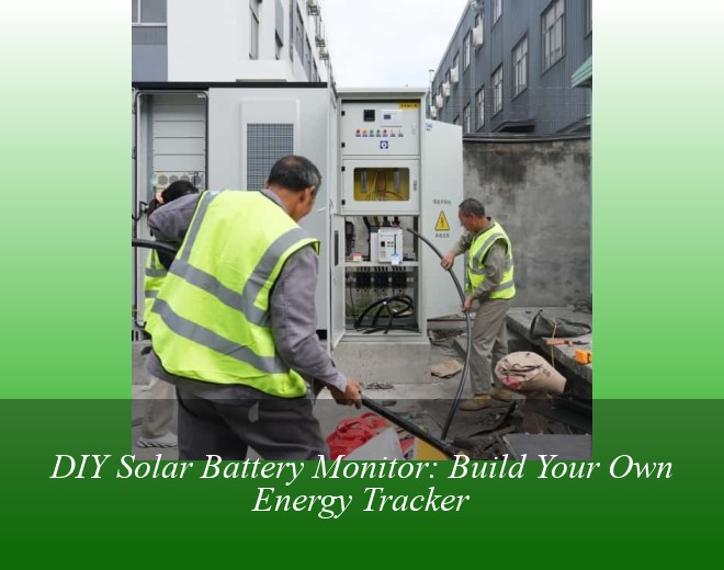 DIY Solar Battery Monitor: Build Your Own Energy Tracker