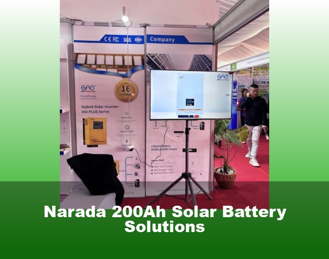 Narada 200Ah Solar Battery Solutions