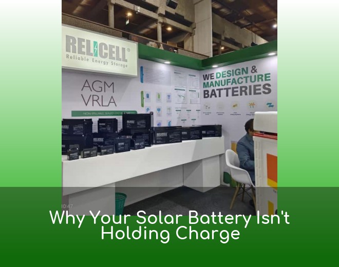 Why Your Solar Battery Isn't Holding Charge