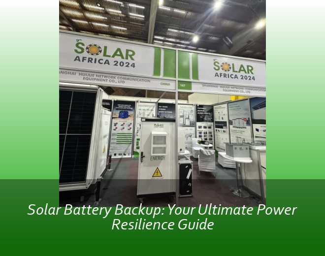 Solar Battery Backup: Your Ultimate Power Resilience Guide