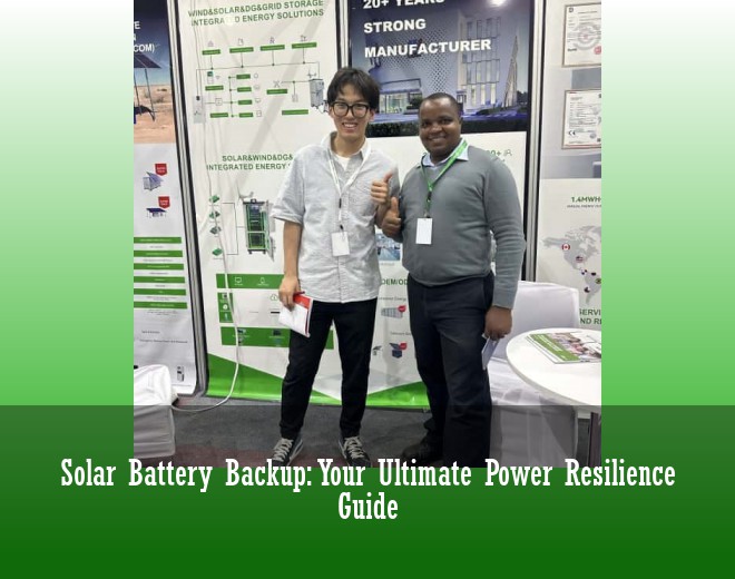 Solar Battery Backup: Your Ultimate Power Resilience Guide