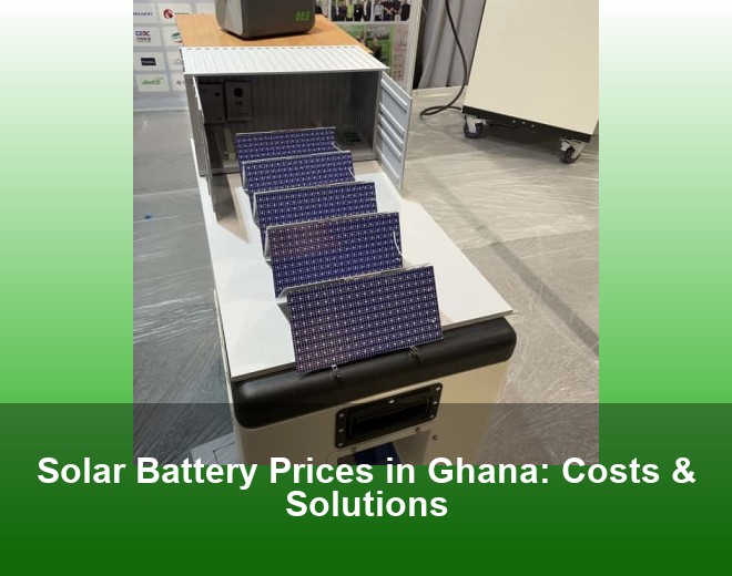 Solar Battery Prices in Ghana: Costs & Solutions