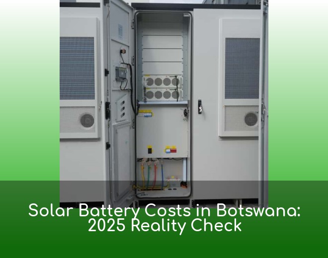 Solar Battery Costs in Botswana: 2025 Reality Check