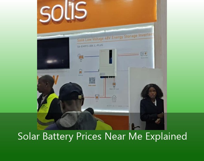 Solar Battery Prices Near Me Explained