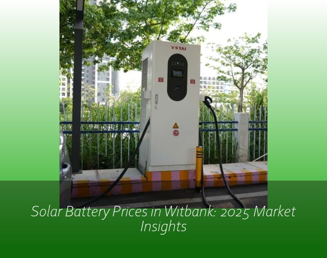 Solar Battery Prices in Witbank: 2025 Market Insights