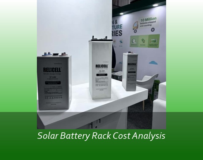 Solar Battery Rack Cost Analysis