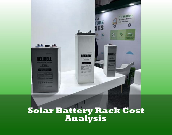 Solar Battery Rack Cost Analysis