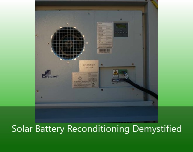 Solar Battery Reconditioning Demystified