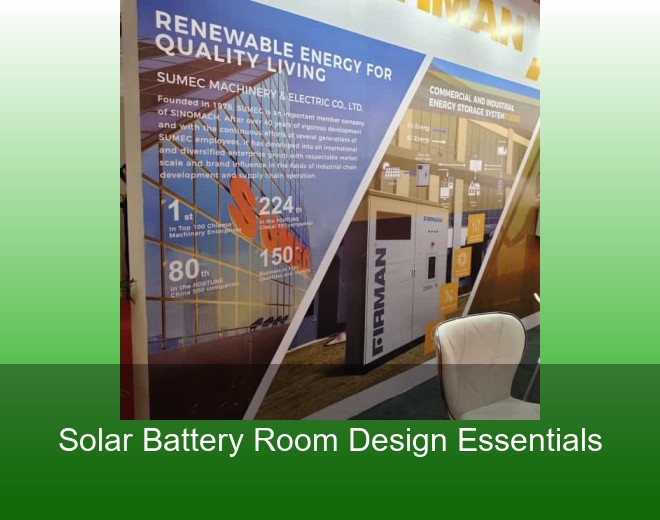 Solar Battery Room Design Essentials