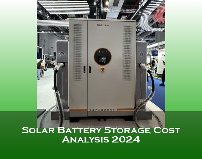 Solar Battery Storage Cost Analysis 2024