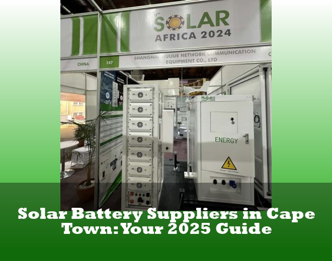Solar Battery Suppliers in Cape Town: Your 2025 Guide