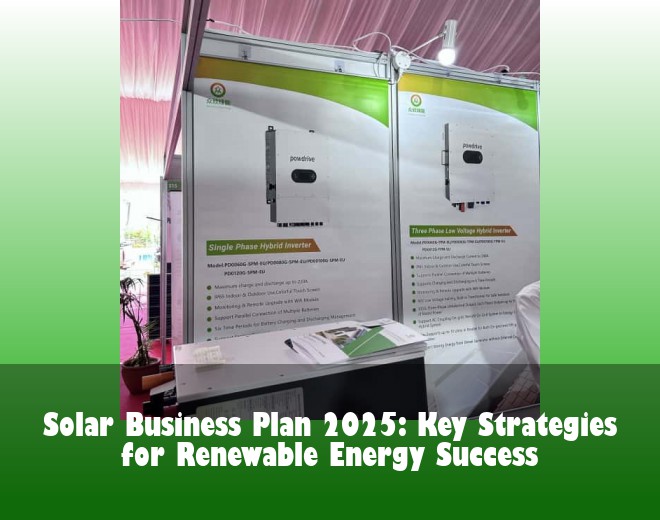 Solar Business Plan 2025: Key Strategies for Renewable Energy Success
