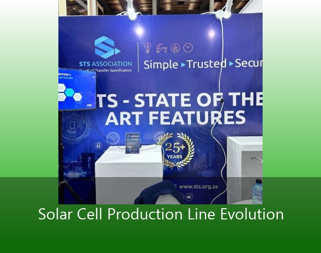 Solar Cell Production Line Evolution