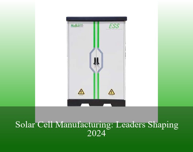 Solar Cell Manufacturing: Leaders Shaping 2024