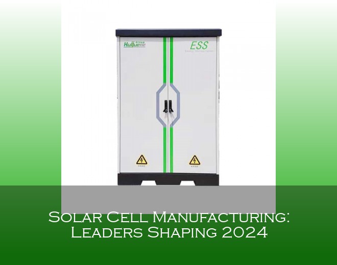 Solar Cell Manufacturing: Leaders Shaping 2024