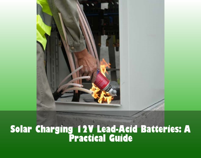 Solar Charging 12V Lead-Acid Batteries: A Practical Guide