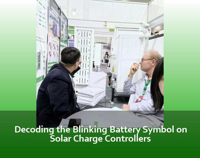 Decoding the Blinking Battery Symbol on Solar Charge Controllers