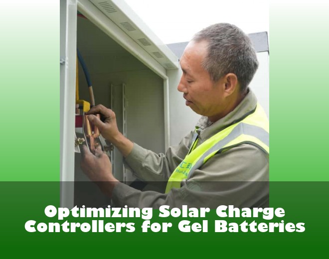 Optimizing Solar Charge Controllers for Gel Batteries