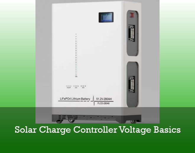 Solar Charge Controller Voltage Basics