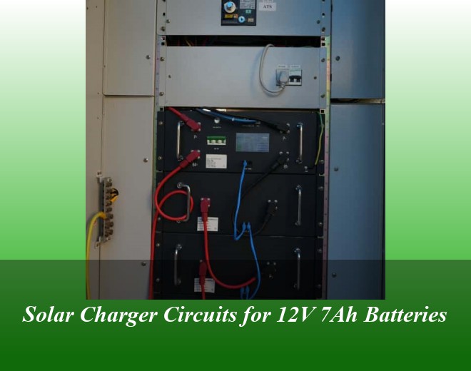 Solar Charger Circuits for 12V 7Ah Batteries