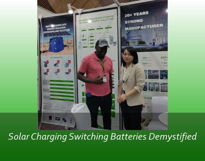Solar Charging Switching Batteries Demystified