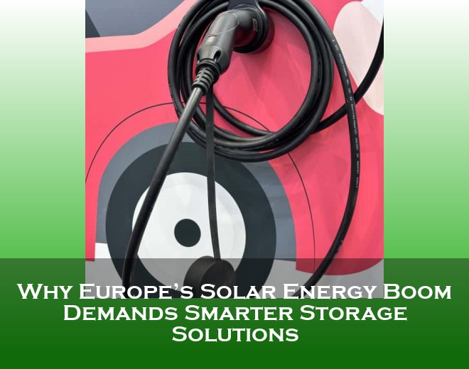 Why Europe’s Solar Energy Boom Demands Smarter Storage Solutions