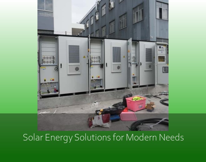 Solar Energy Solutions for Modern Needs