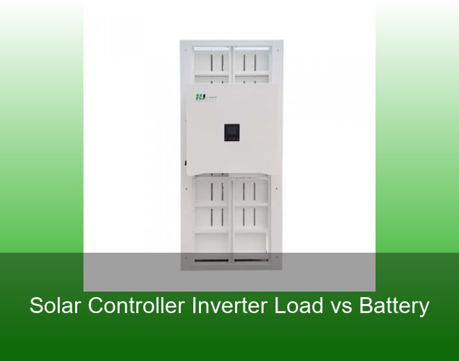 Solar Controller Inverter Load vs Battery