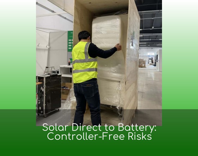 Solar Direct to Battery: Controller-Free Risks