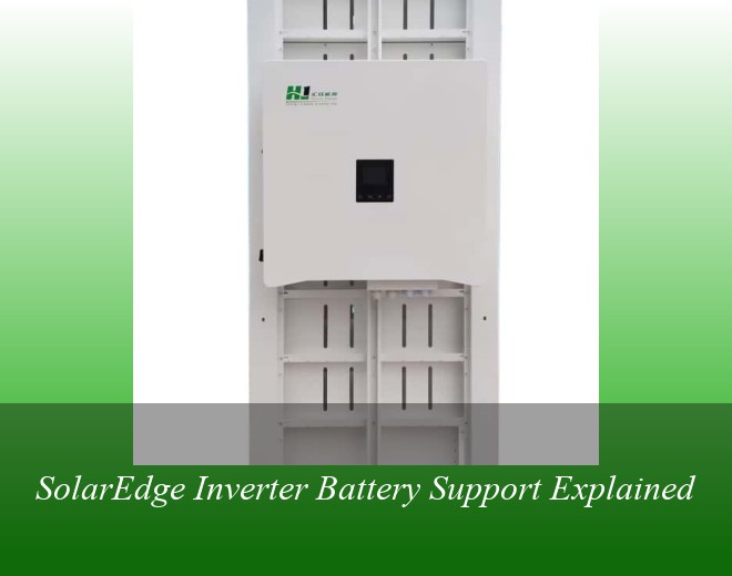 SolarEdge Inverter Battery Support Explained