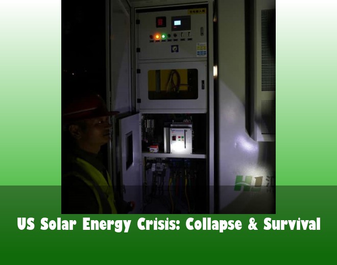 US Solar Energy Crisis: Collapse & Survival