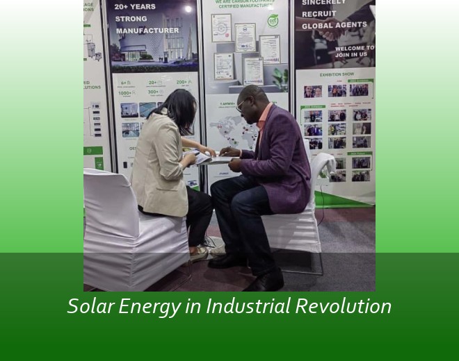 Solar Energy in Industrial Revolution