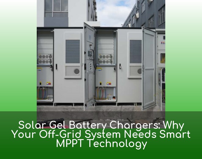 Solar Gel Battery Chargers: Why Your Off-Grid System Needs Smart MPPT Technology