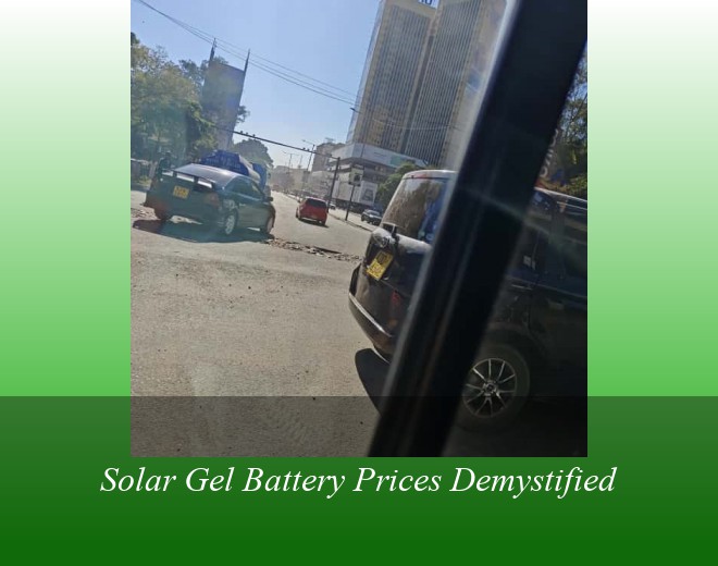 Solar Gel Battery Prices Demystified