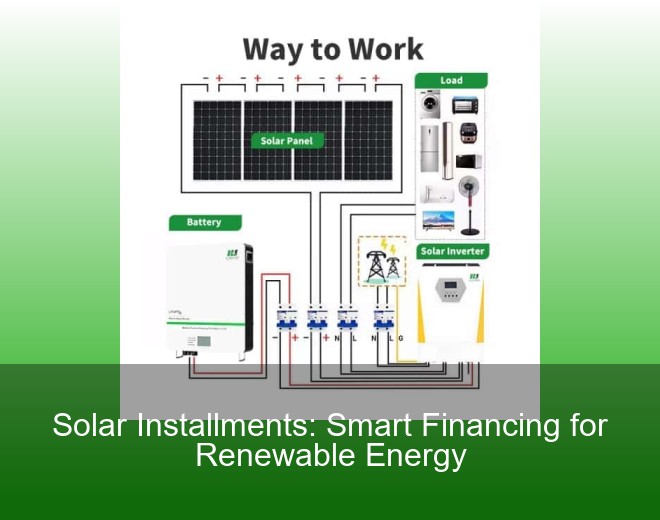 Solar Installments: Smart Financing for Renewable Energy