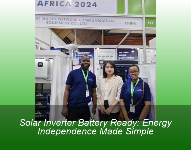Solar Inverter Battery Ready: Energy Independence Made Simple