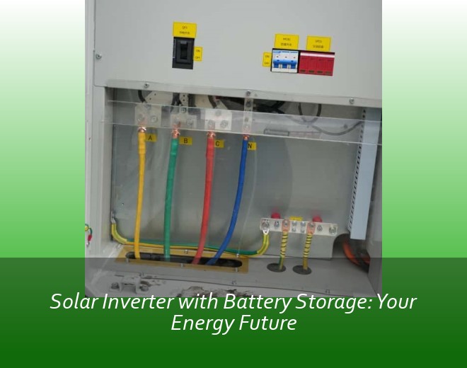 Solar Inverter with Battery Storage: Your Energy Future