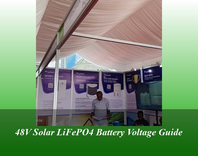48V Solar LiFePO4 Battery Voltage Guide