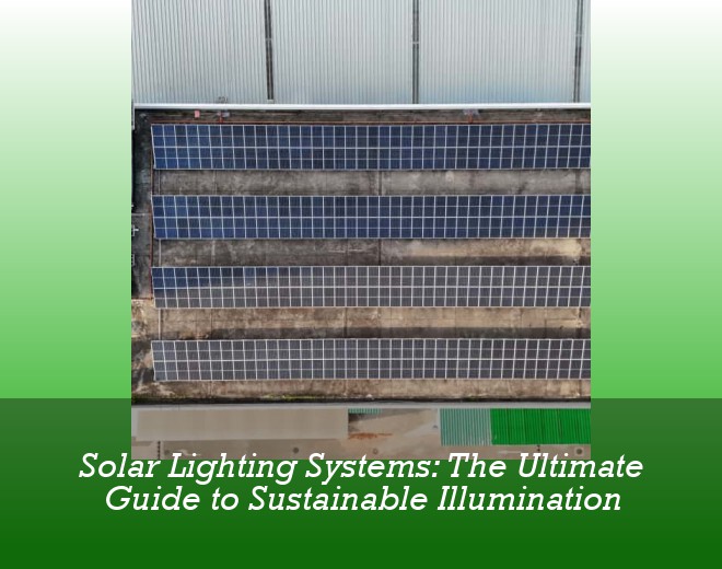 Solar Lighting Systems: The Ultimate Guide to Sustainable Illumination