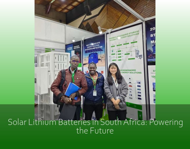 Solar Lithium Batteries in South Africa: Powering the Future